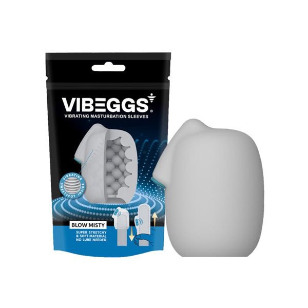 VIBEGGS - Blow Misty - Vibrating Masturbation Sleeve