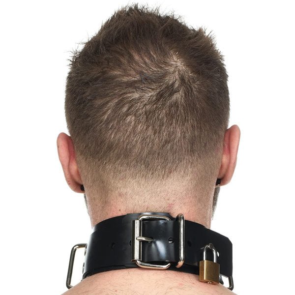 Vilain Garçon Heavy Rubber Dog Collar | Small