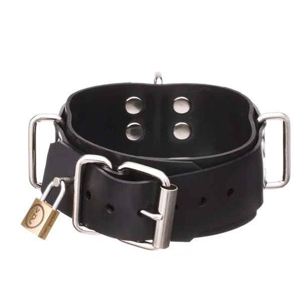 Vilain Garçon Heavy Rubber Dog Collar | Small