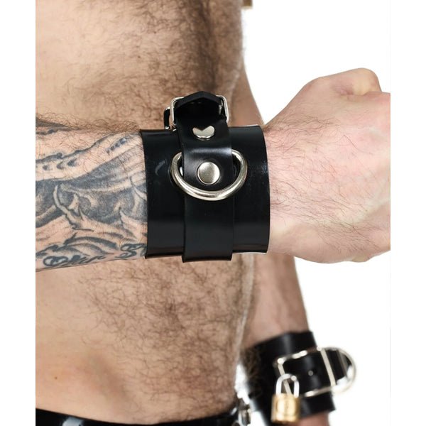 Vilain Garçon Heavy Rubber Wrist Cuffs (2pcs)