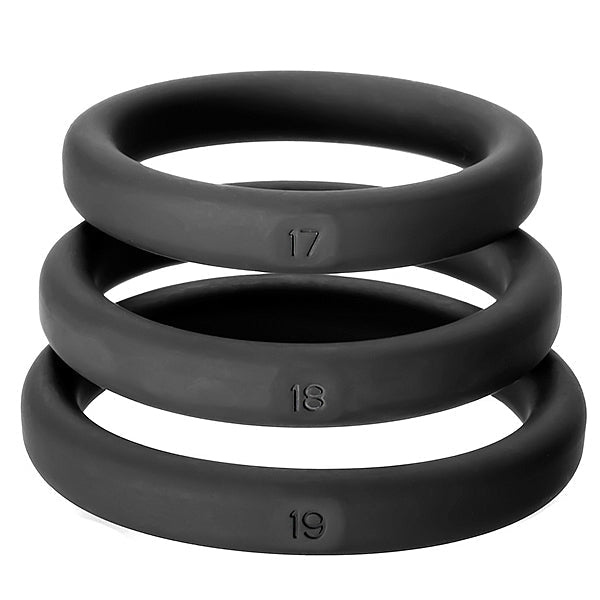 Xact-Fit Kit - Cockring Set - M/L 3Pk