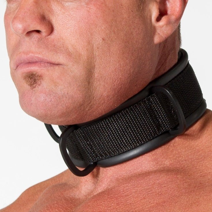 665 INC Neoprene Bondage Collar | Black