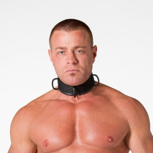 665 INC Neoprene Bondage Collar | Black