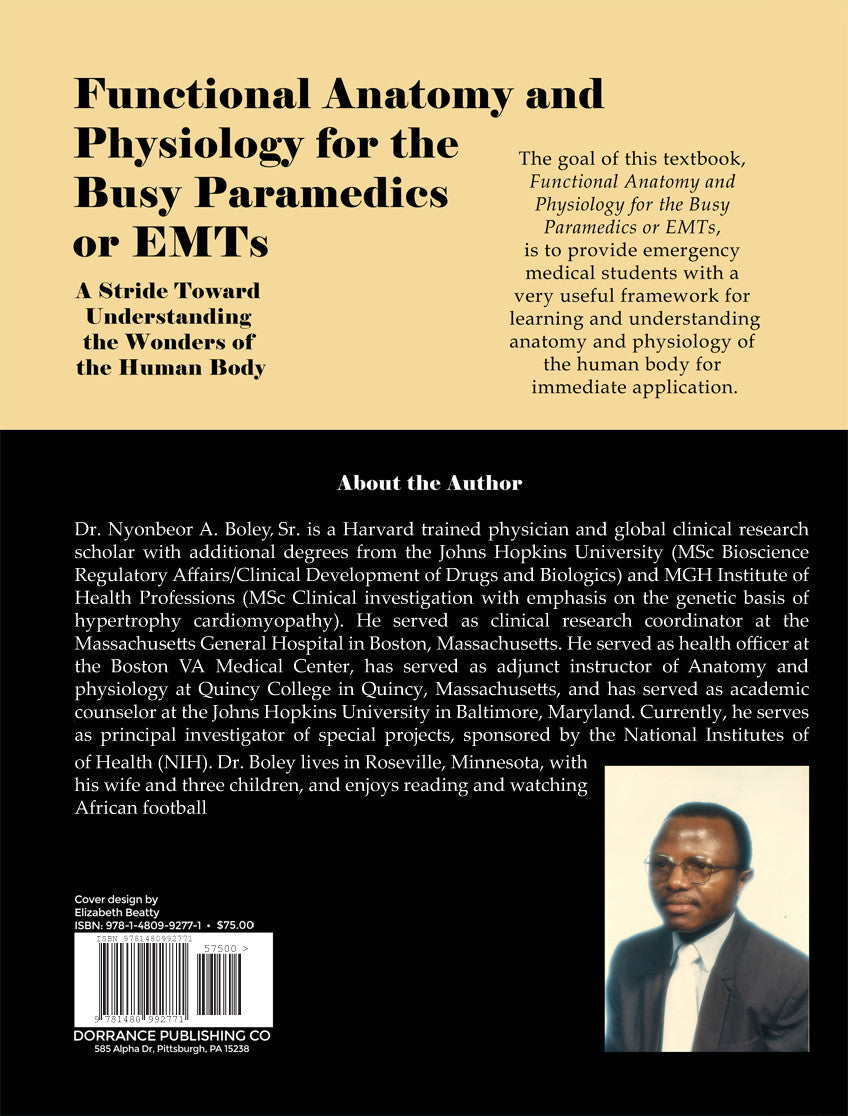 Functional Anatomy And Physiology For The Busy Paramedics Or EMTs