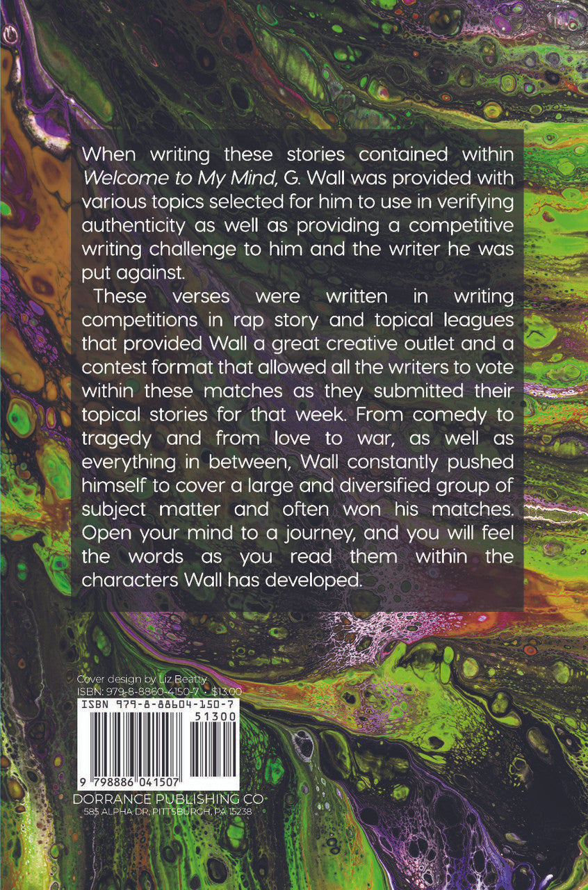 Welcome To My Mind: Rap Short Story Verses