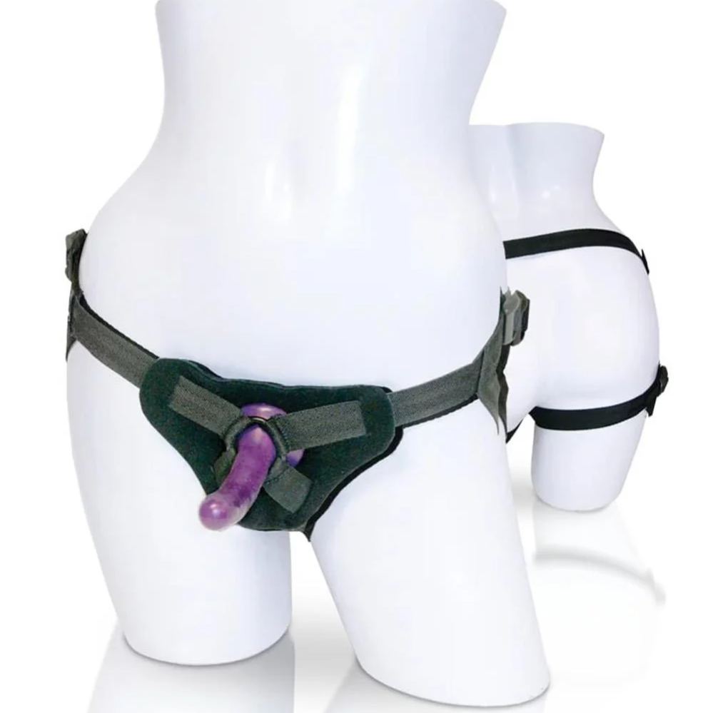 Adjustable Strap On Pegging Harness