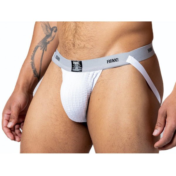 BIKE® SWIMMER (Narrow Band) Jockstrap | White