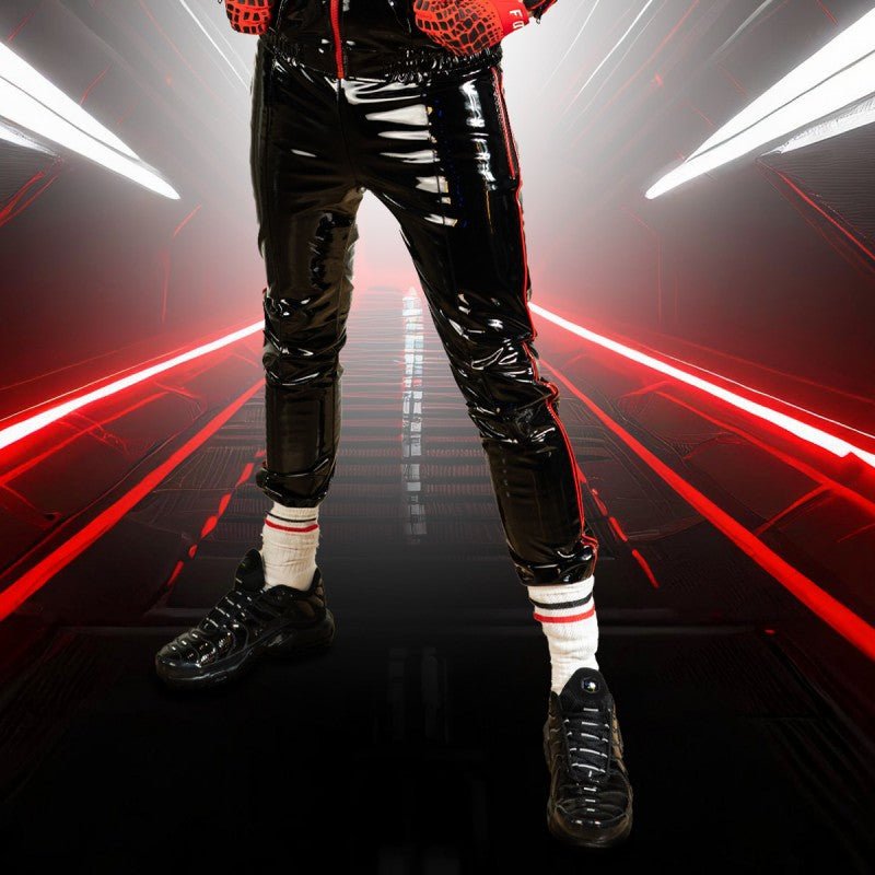 Boxer Barcelona BXR Shining Sports Pant | Black/Red