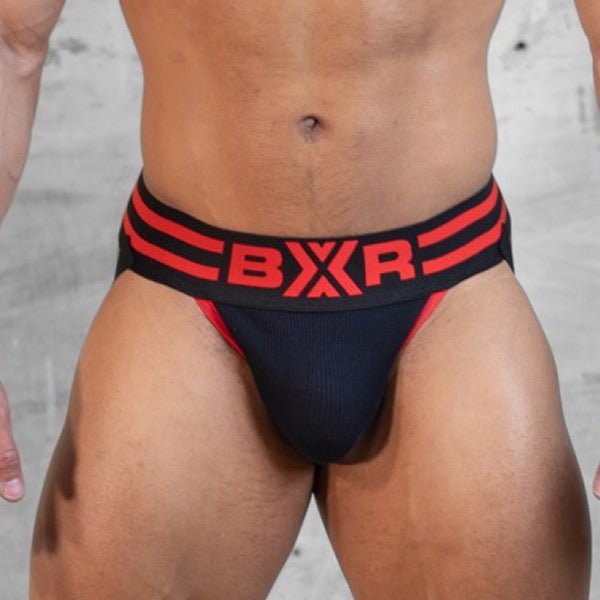 Boxer Barcelona X-Jockstrap Canalé | Black/Red