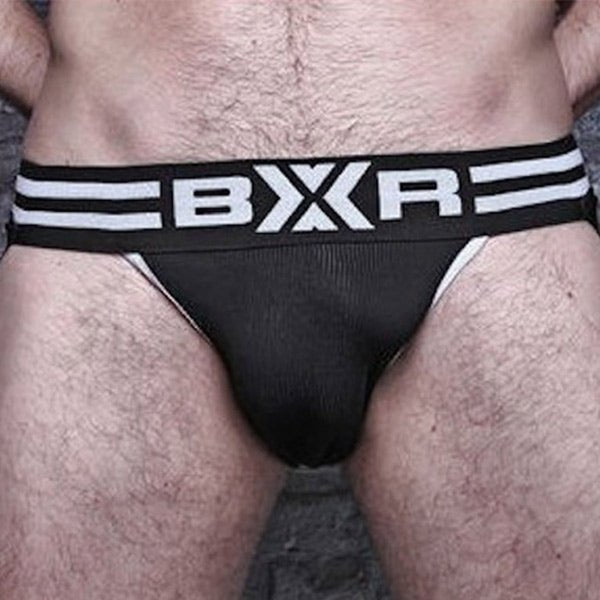 Boxer Barcelona X-Jockstrap Canalé | Black/White