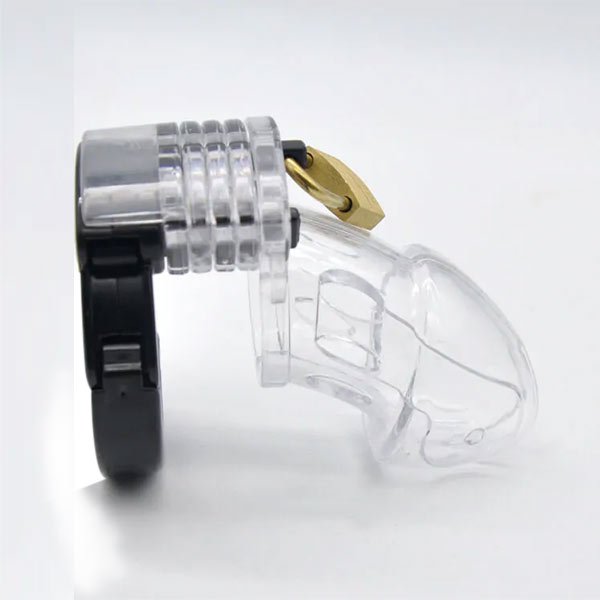 BRUTUS Alpha Chastity Cage - Clear