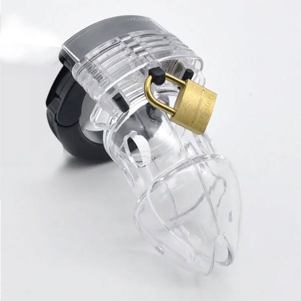 BRUTUS Alpha Chastity Cage - Clear