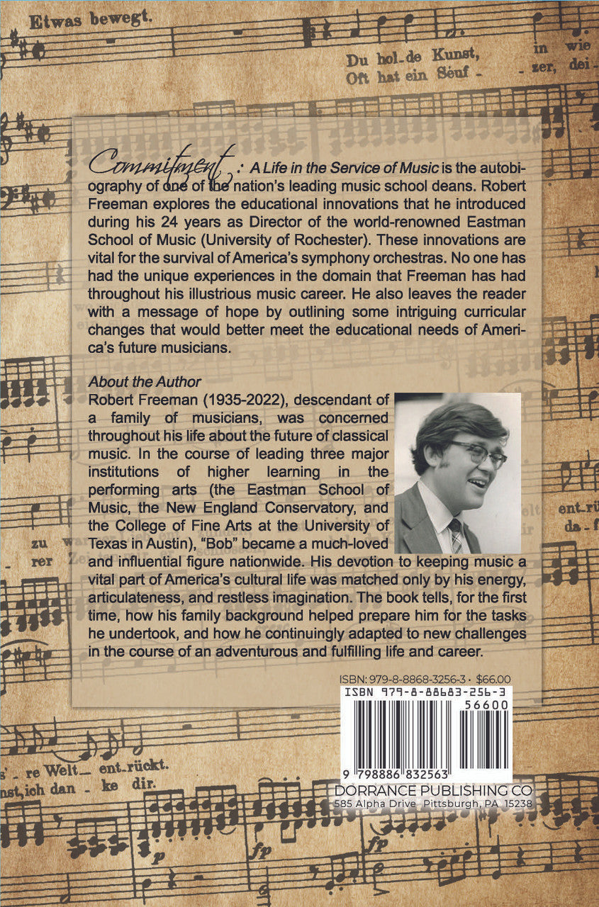 Commitment: A Life In The Service Of Music