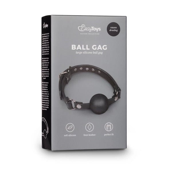 Easytoys Fetish Collection - Ball Gag with Large Silicone Ball