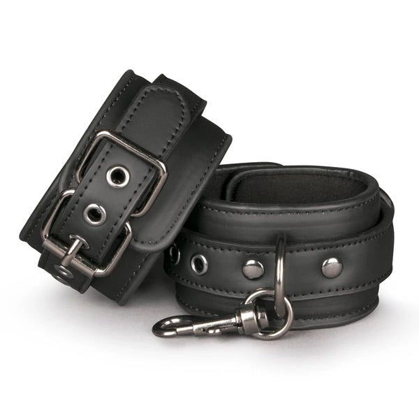 Easytoys Fetish Collection - Faux Leather Handcuffs