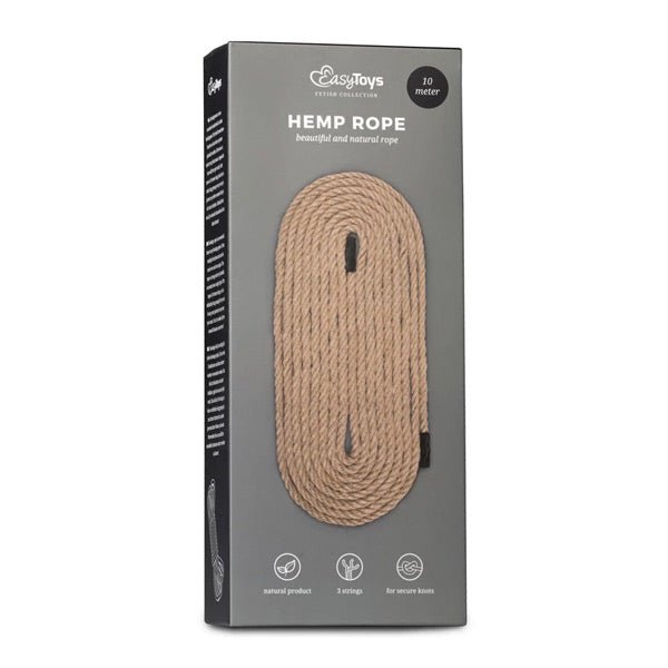 Easytoys Fetish Collection - Hemp Bondage Rope 10 m