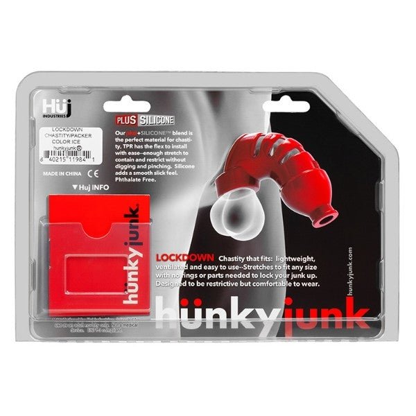Hünkyjunk Lockdown Chastity Device | Ice