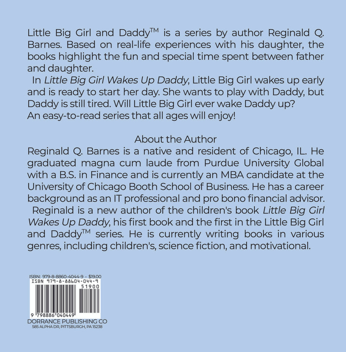 Little Big Girl Wakes Up Daddy: A Little Big Girl And Daddytm Book