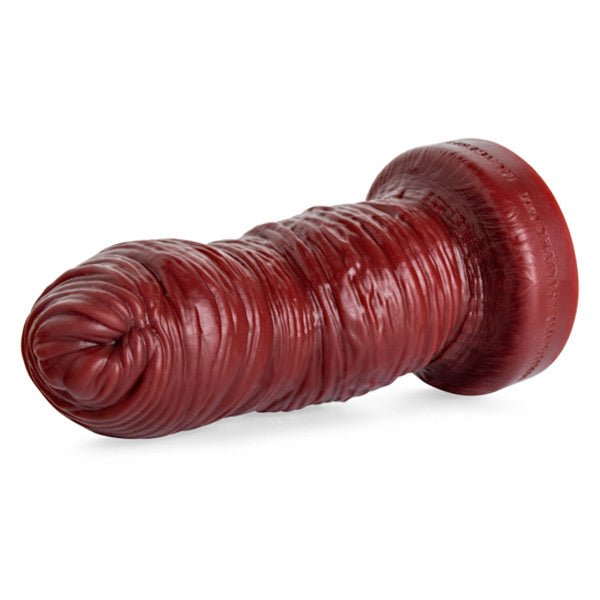 Mr Hankey's HUNGERFF Dildo: Med | 7 Inches - Blood Red