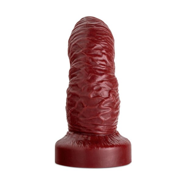 Mr Hankey's HUNGERFF Dildo: Med | 7 Inches - Blood Red