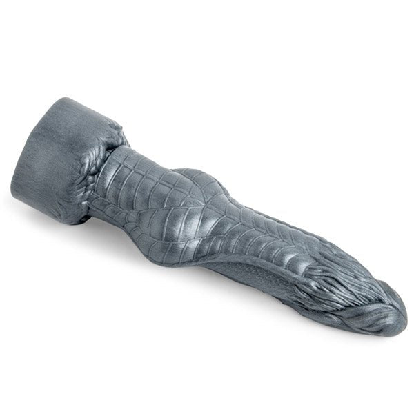 Mr Hankey's KNAUGHTY DRAGON Dildo: Brown XL | 11 Inches