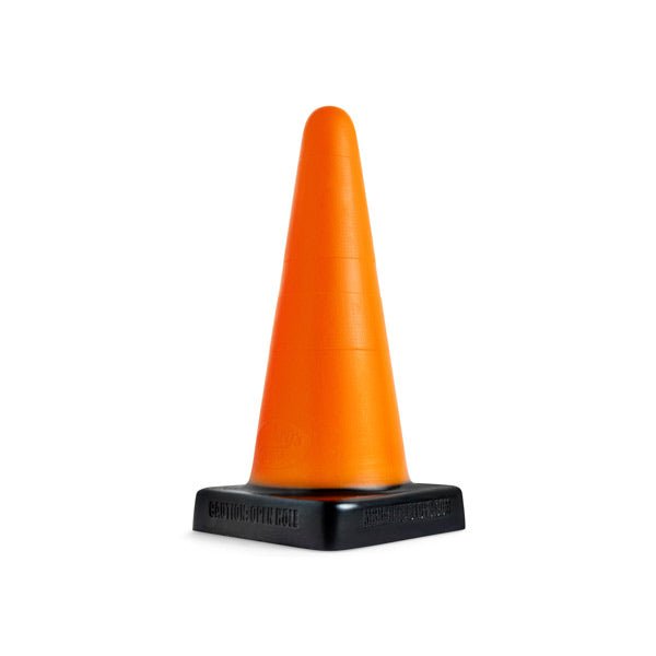 Mr Hankey's TRAFFIC CONE: Anal Trainer Small | 8.25 Inches SOLID ORANGE