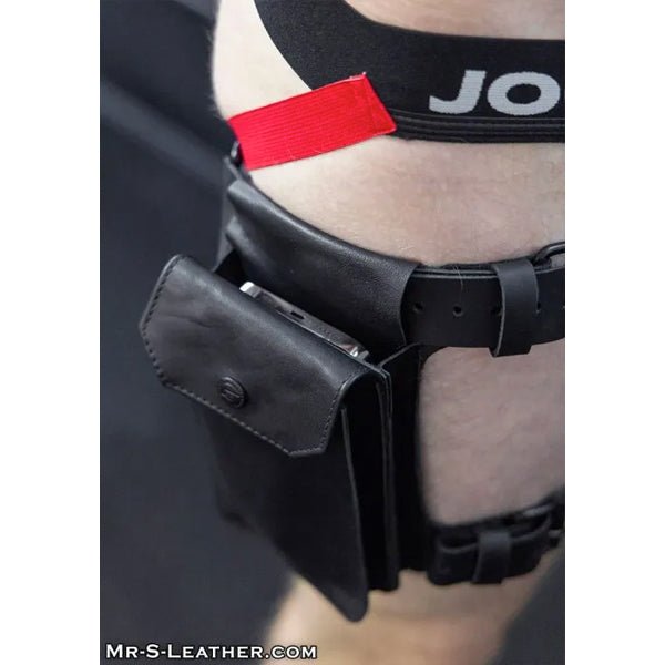 Mr S Leather DARK ROOM Leg Harness | XL