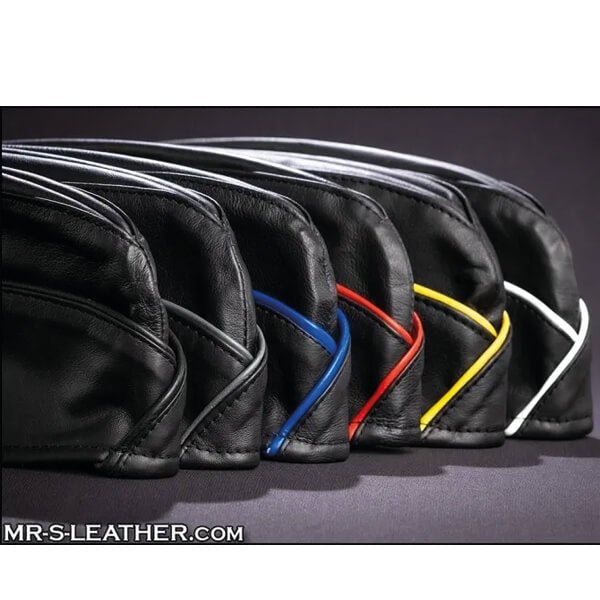 Mr S Leather GARRISON Cap | Black/Grey