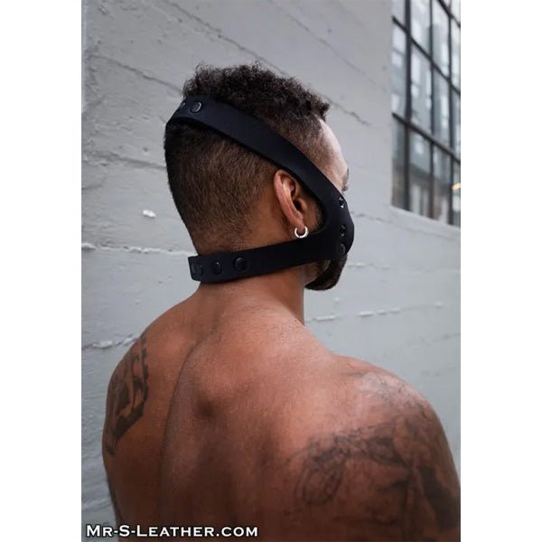 Mr S Leather Neo Open Chin Face Harness