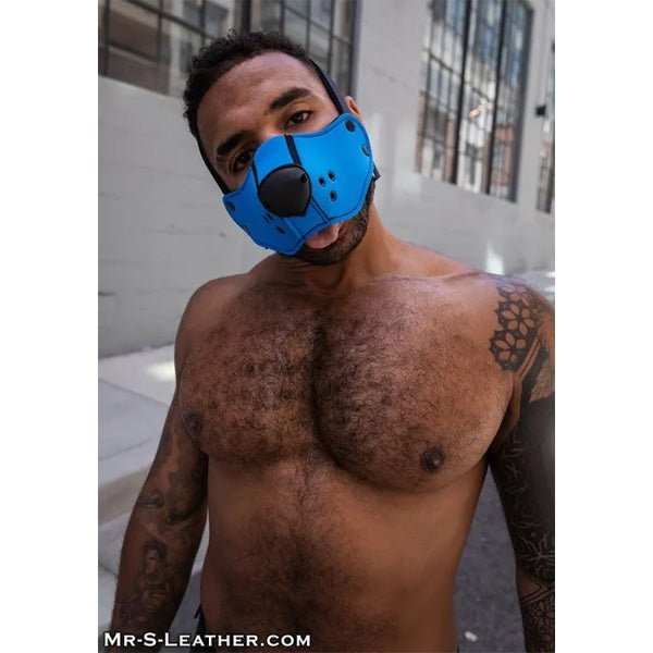 Mr S Leather Neo Open Chin Face Harness