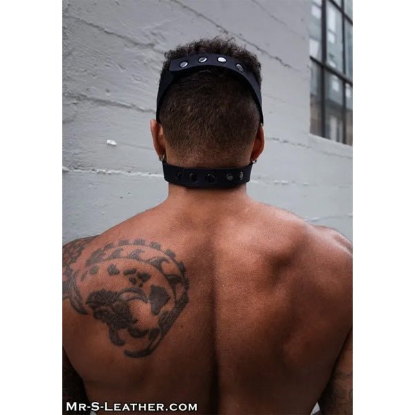 Mr S Leather Neo Open Chin Face Harness