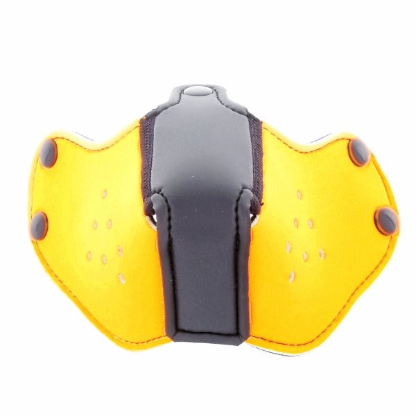 Mr S Leather NEOPRENE Puppy Hood: Replacement Muzzle | Orange