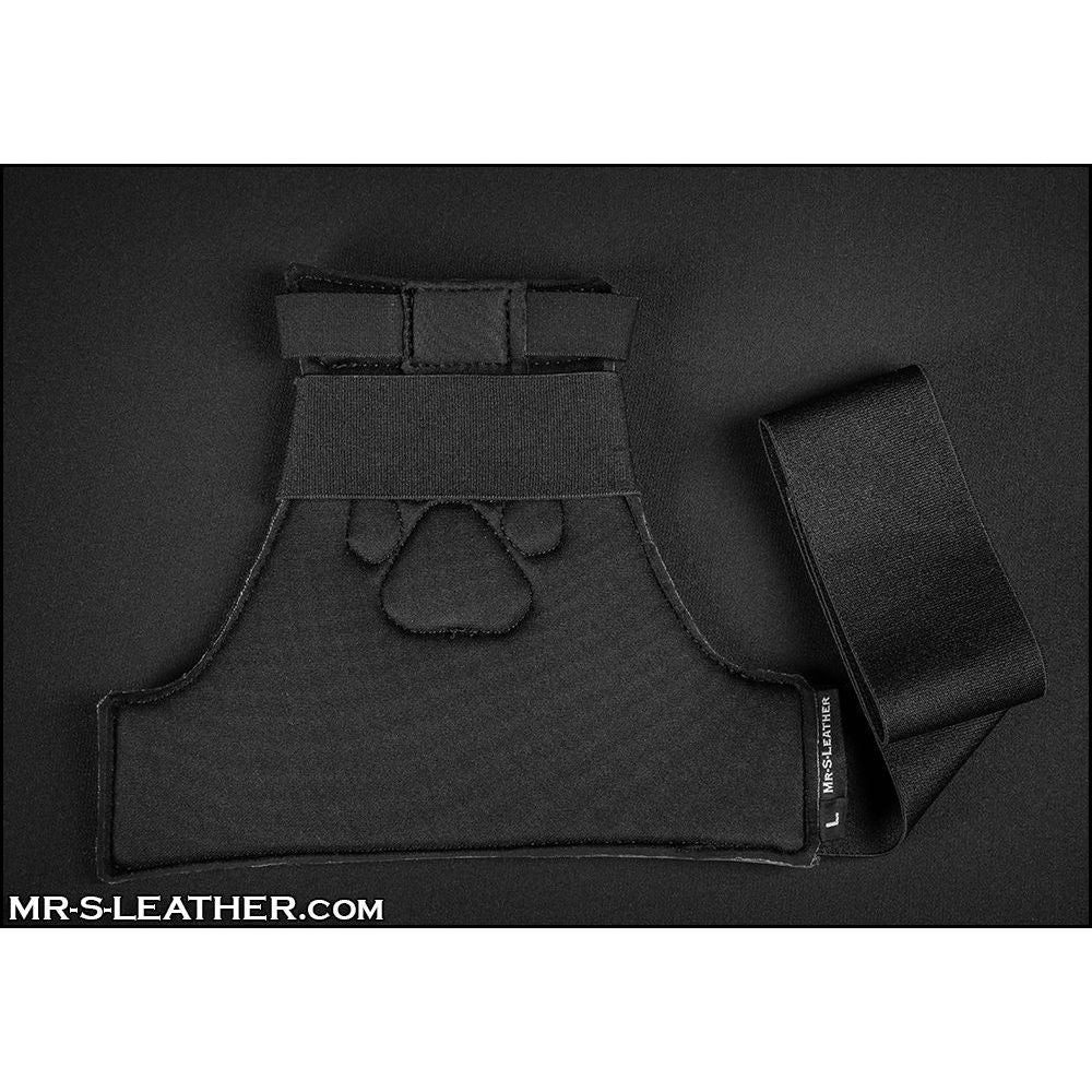 Mr S Leather OPEN PAW Puppy Gloves | Navy Blue