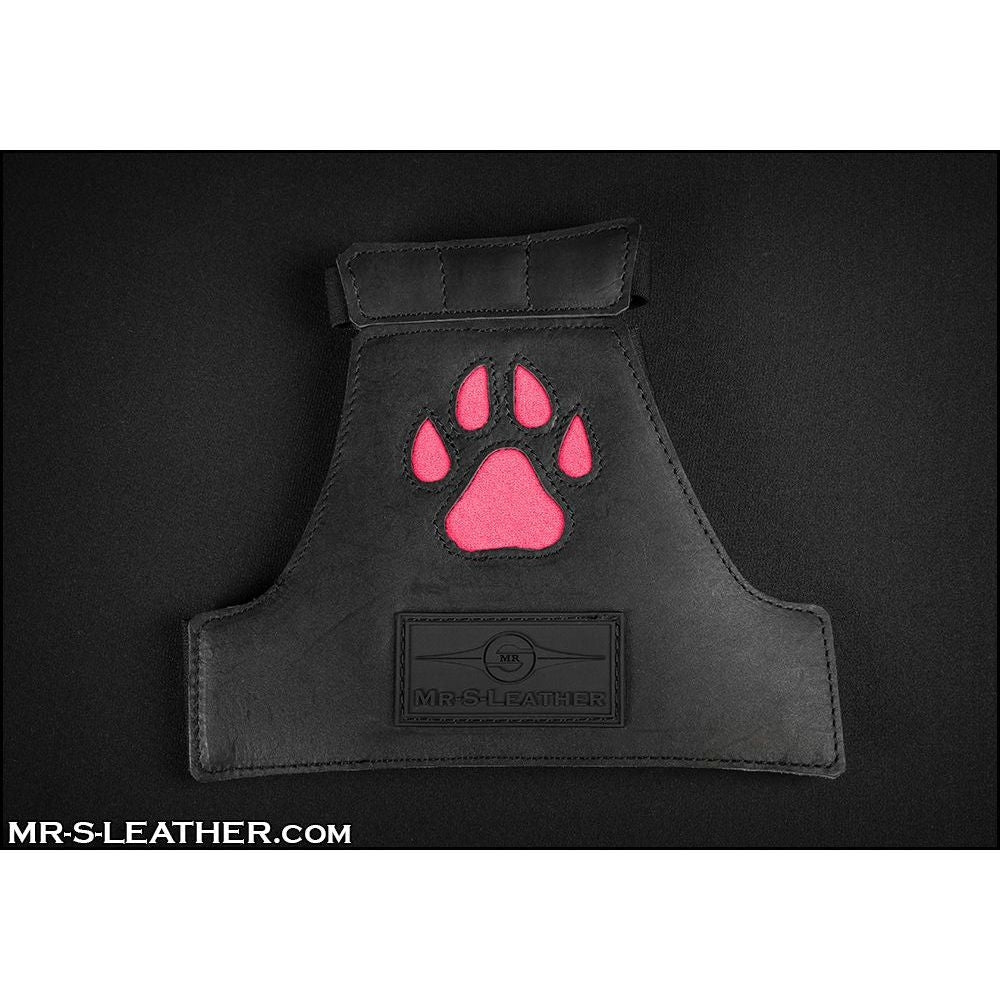 Mr S Leather OPEN PAW Puppy Gloves | Pink