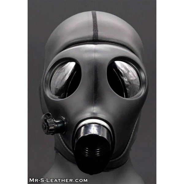 Mr.S Leather Blackout Gas Mask Hood
