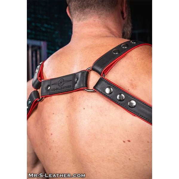 Mr.S Leather Cadet Shoulder Harness 2024 | Red