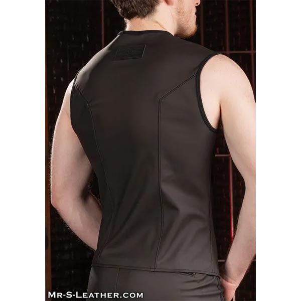Mr.S Leather FuckGear Racer Vest | Black/Red