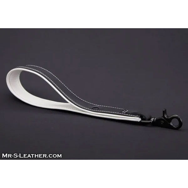 Mr.S Leather Hardline Leather Short Leash - 11 Colours