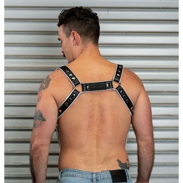 Mr.S Leather Hunter Harness 2024 | White