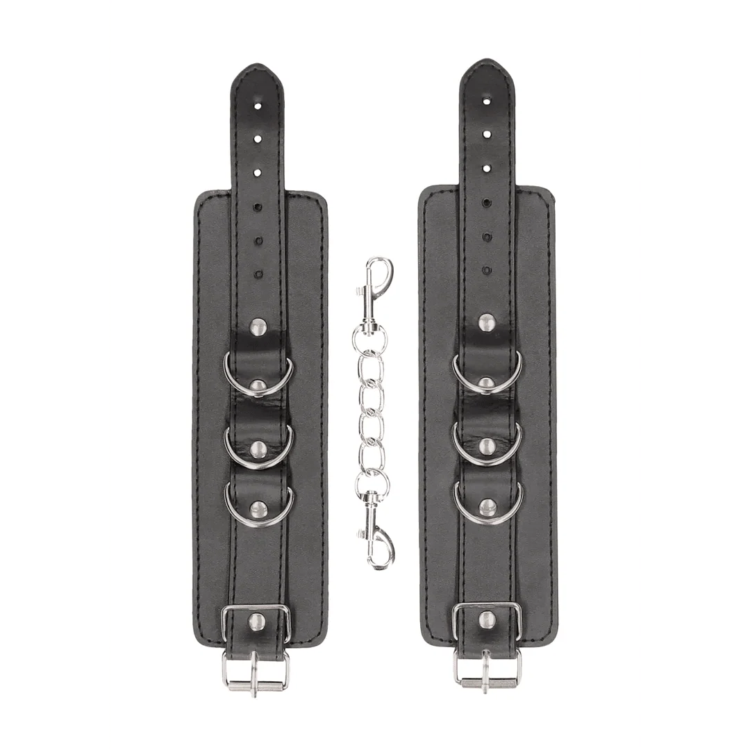OUCH Bonded Leather Hand or Ankle Cuffs
