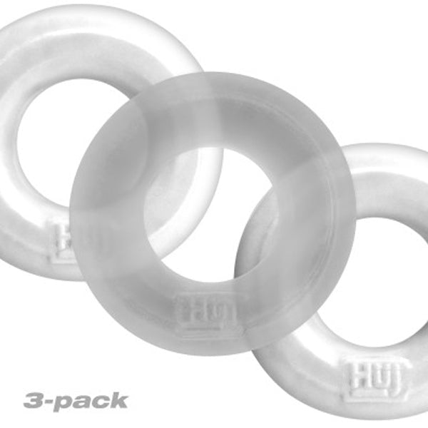 Oxballs HUJ3 3-pack WHITE / ICE WHITE ICE / CLEAR