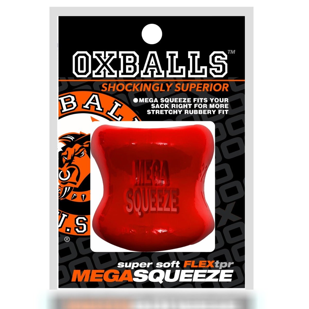 Oxballs MEGA SQUEEZE Ball Stretcher | Red