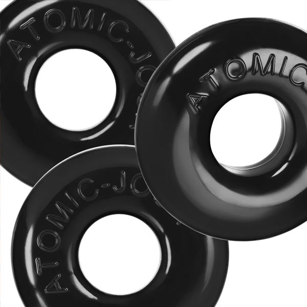 Oxballs RINGER MAX 3-Pack Cockring | Black Ice