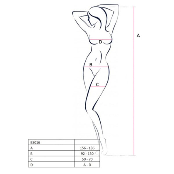 Passion Bra'n'Garters Open Body Stocking