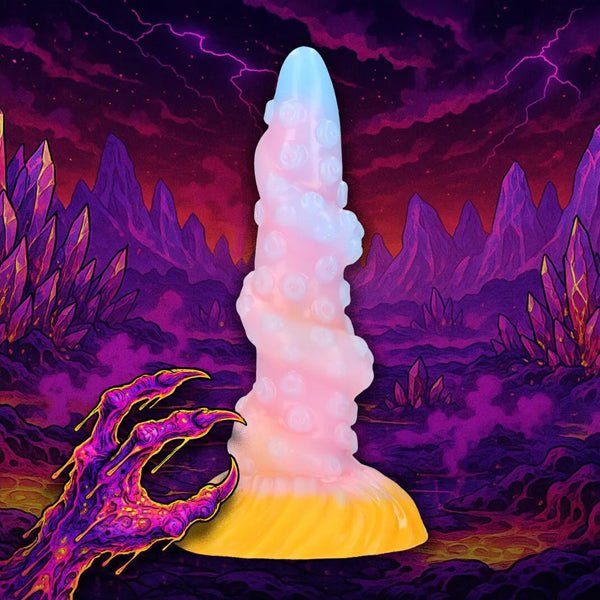 Rainbow Kraken - Silicone Butt Plug - Rainbow