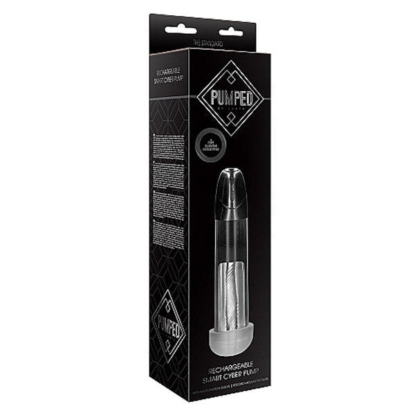 Rechargeable Smart Cyber Pump with Sleeve | Transparent
