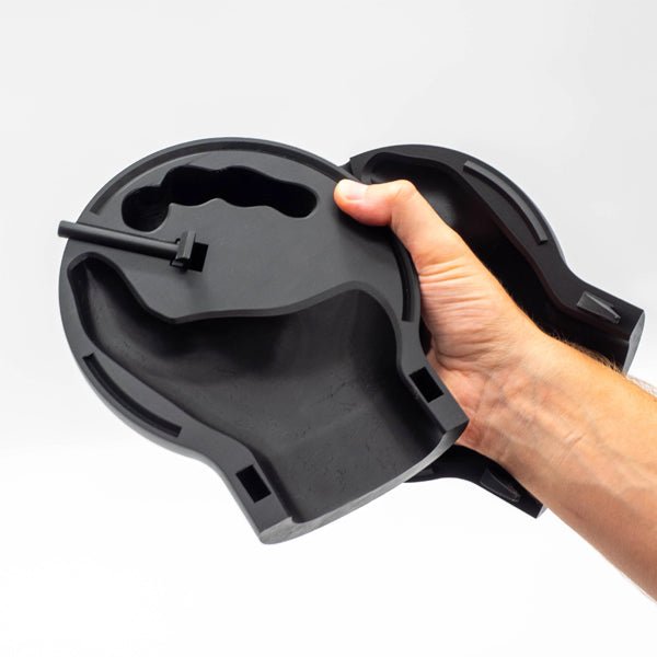 Silencilicone STOP2MOVE Bondage Mitts - Black