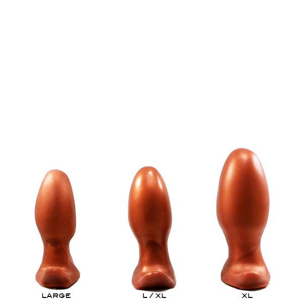 SquarePegToys® Egg Plug - SuperSoft Bronze