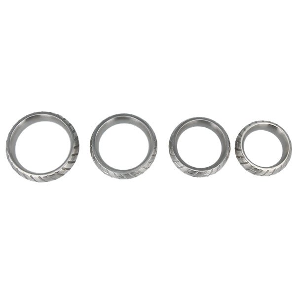 Titus Steel JUMBO TYRE DONUT 20mm Cock Ring | Various Sizes