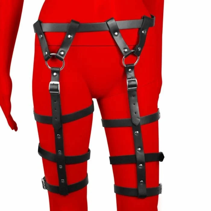 Uberkinky Seduction Waist and Thigh Bondage Harness